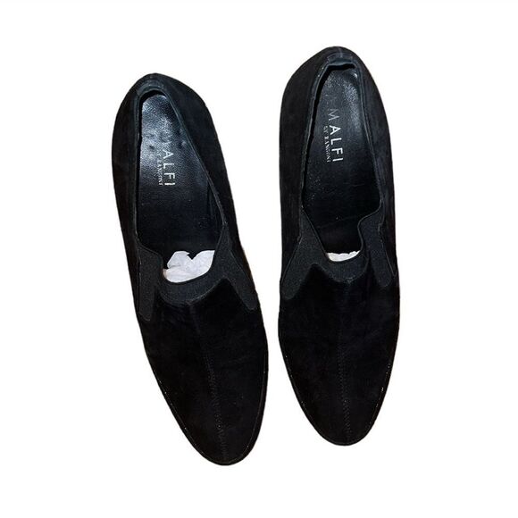 Amalfi Black Fabric Boots Size 10 M - Picture 1 of 5